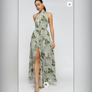 Reformation Andee dress in Tea Garden, size 8